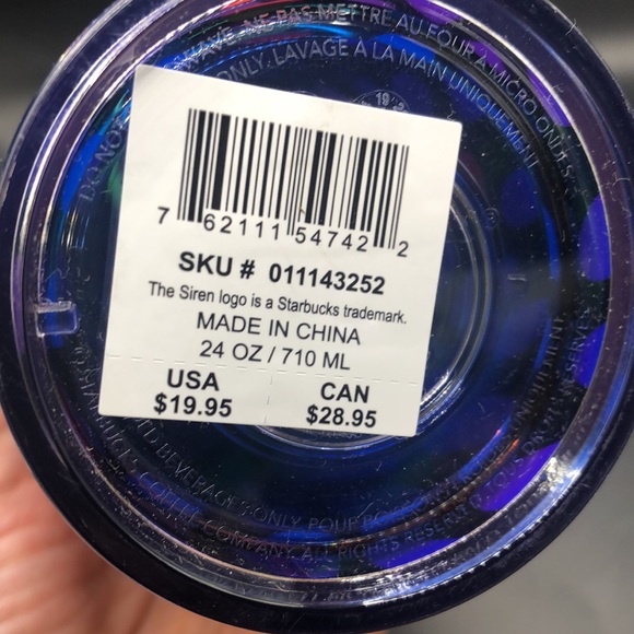 Starbucks Coffee or water mug (000269) - Picture 10 of 10